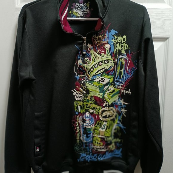 ECKO  MENS ZIPPERD  ACTIVE WEAR JACKET - Picture 1 of 3